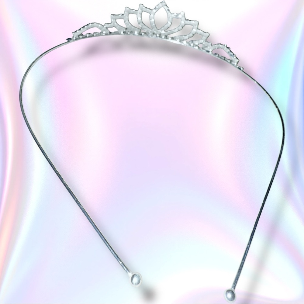 Silver Rhinestone Tiara - New with Tags - Picture 9 of 13